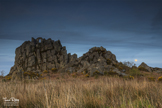 Moonrise at Roche Rock - Cornwall