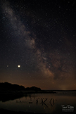 Milky Way - Jupiter - Saturn