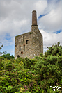 Pascoe's Engine House below South Wheal Frances Mine - Cornwall